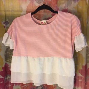 Baby doll style crop top